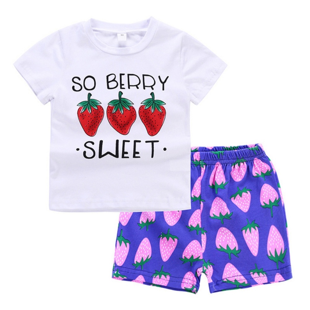 SO BERRY SWEET Girls' Short Set - Picture 2 of 5